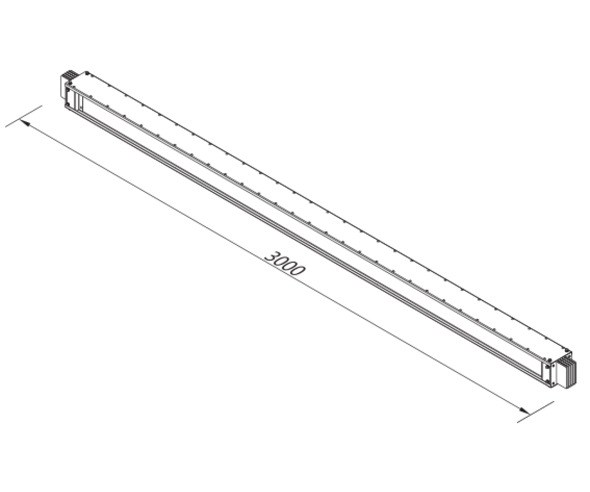 Прямая секция стандартного размера FE