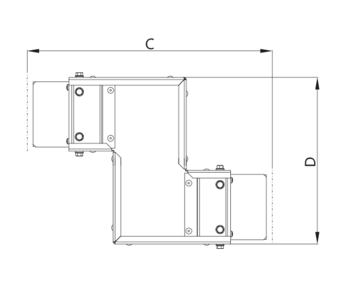 Секция Z-образная вертикальная ZP