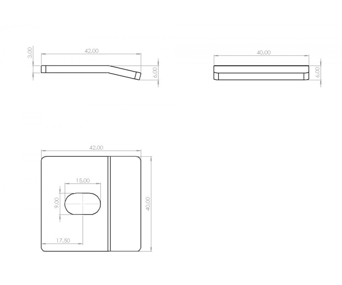Шайба прижима для лестничного лотка горячеоцинкованная ШПРгц 3мм