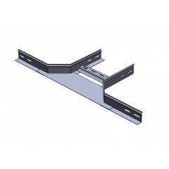 Ответвитель лестничный замковый НЛЗОн-300х100-1,2 нержавеющая сталь AISI 304