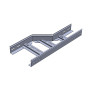 Переход прямой правый замковый для лестничного лотка НПППЗ-1000х300 Н60-1,5 оцинкованный