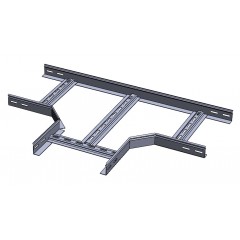 Т-отвод лестничный замковый НЛЗТгц-100х50-1,5 горячеоцинкованный