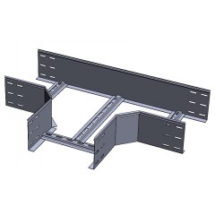 Т-отвод лестничный замковый НЛЗТгц-1000х150-1,5 горячеоцинкованный