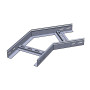 Угол горизонтальный лестничный замковый 45° НЛЗУхк-800х150-1,2-45 холоднокатаный