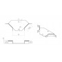 Ответвитель замковый ЛМЗО-100х50-0,7 оцинкованный