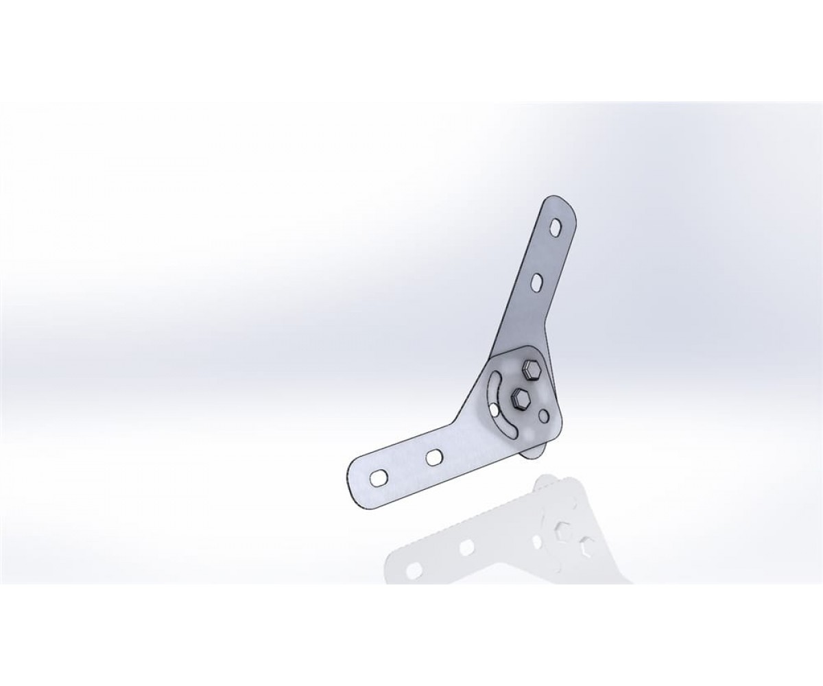 Соединитель шарнирный с фиксацией горячеоцинкованный (комплект) СШфгц-150