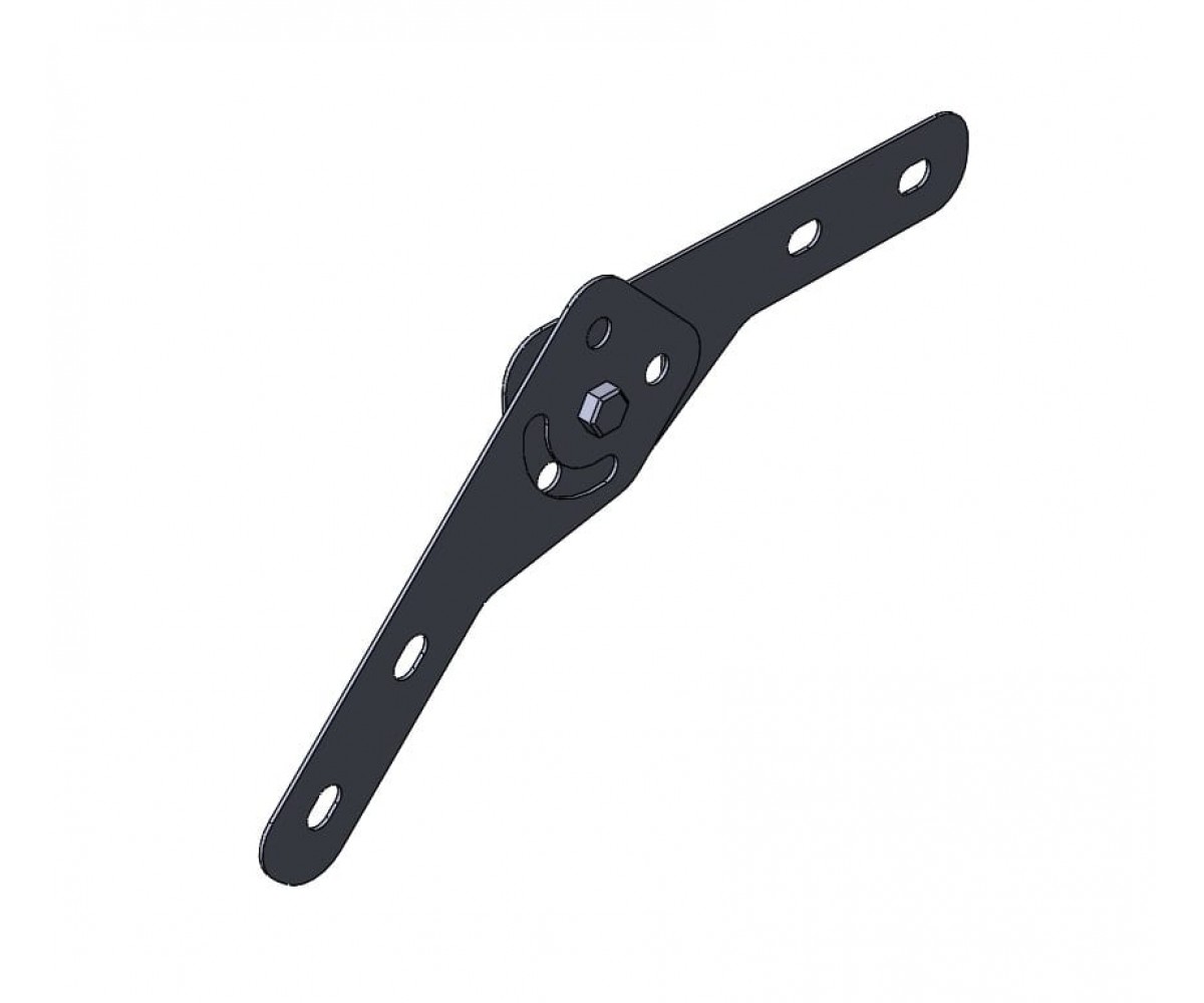 Соединитель шарнирный с фиксацией холоднокатанный (комплект) СШфхк