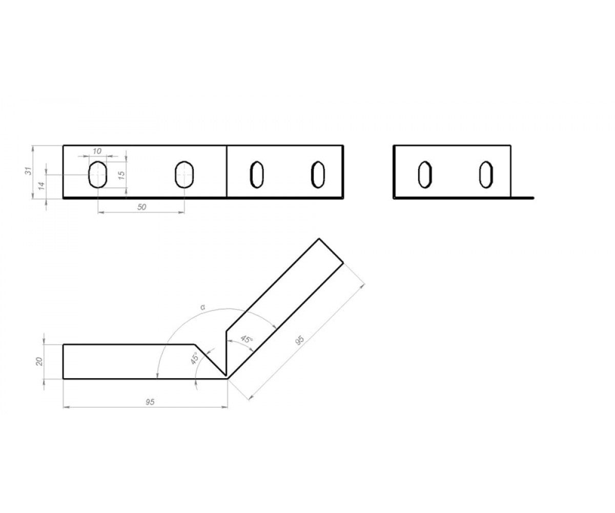 Соединитель универсальный изменяемый СУИ-200