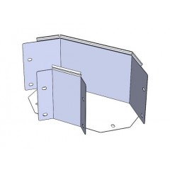Угол горизонтальный замковый 90 град, ЛМЗУхк-200х200-1,2-90 холоднокатаный