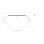 Крышка замковая угловой секции КЛЗУхк-1000-1,5-90 холоднокатаная