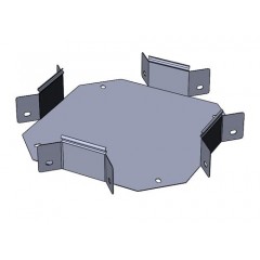 Х-секция замковая ЛМЗХгц-600х80-1,5 горячеоцинкованная