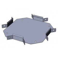 Х-секция замковая ЛМЗХ-600х60-1,5 оцинкованная