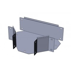 Т-секция замковая ЛМЗТгц-150х100-1,2 горячеоцинкованная