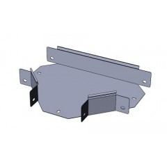 Т-секция замковая ЛМЗТгц-100х80-1,0 горячеоцинкованная