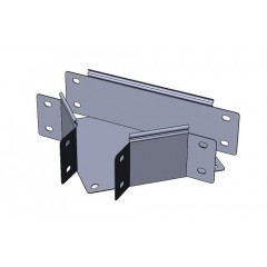 Т-секция замковая ЛМЗТгц-100х100-1,5 горячеоцинкованная