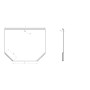 Крышка замковая Т-секции КЛЗТн-200-1,5 нержавеющая сталь AISI 304