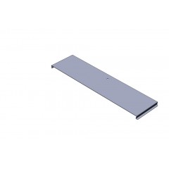 Крышка к углу внутреннему (подъему) замковая КЛЗПгц-400-1,2-45 горячеоцинкованная