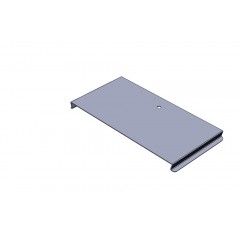 Крышка к углу внутреннему (подъему) замковая КЛЗП-200-0,8-45 оцинкованная