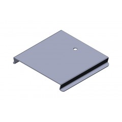 Крышка к углу внутреннему (подъему) замковая КЛЗП-100-1,0-45 оцинкованная