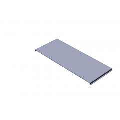 Крышка к углу внешнему (спуск) замковая КЛЗС-500-1,2-45 оцинкованная