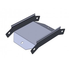 Угол внешний (спуск) замковый 45 град, ЛМЗС-500х70-0,7-45 оцинкованный