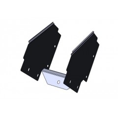 Угол внешний (спуск) замковый 90 град, ЛМЗСгц-150х150-1,0-90 горячеоцинкованный