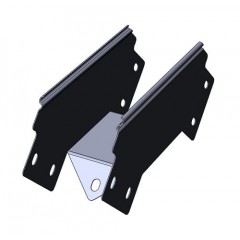 Угол внешний (спуск) замковый 90 град, ЛМЗС-100х100-1,0-90 оцинкованный