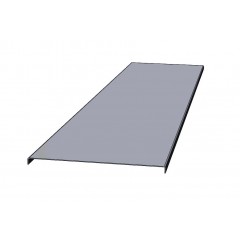 Крышка лотка горячеоцинкованная КЛгц-80х15-2,5-3000