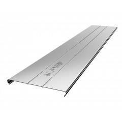 Крышка лотка замковая нержавеющая сталь КЛЗн-150х15-0,8-3000 AISI 304