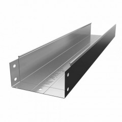 Лоток неперфорированный замковый горячеоцинкованный ЛМЗгц-150х100-1,5-2000