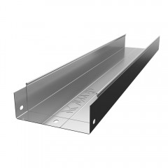 Лоток неперфорированный замковый холоднокатаный ЛМЗхк-100х80-1,2-3000