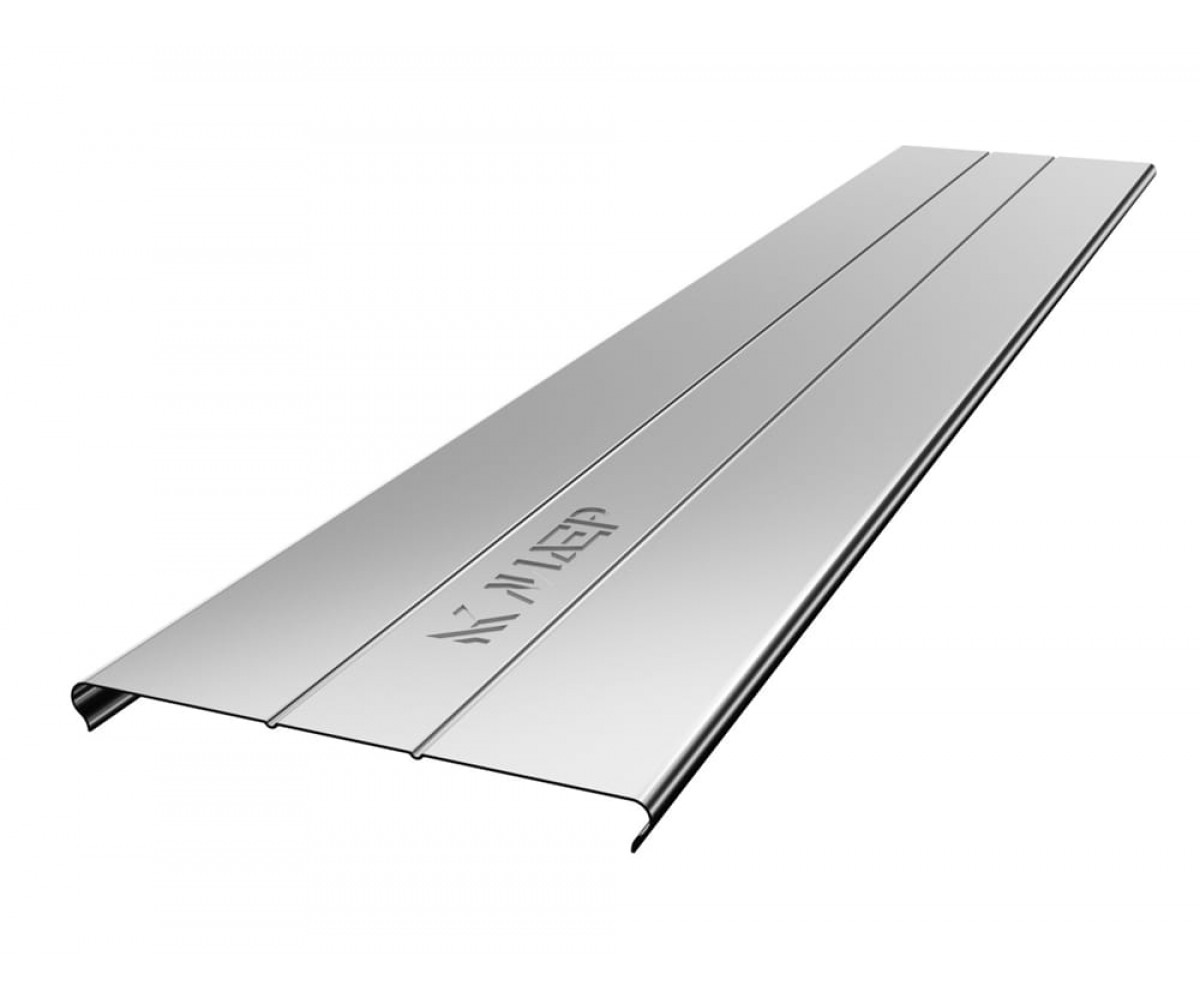 Крышка лотка замковая увеличенной коррозионной стойкости КЛЗукс-150х15-1,0-3000