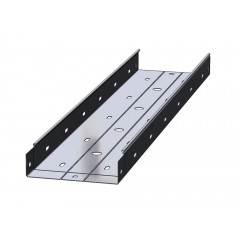 Лоток перфорированный монтажный горячеоцинкованный ЛПМгц-500х50-2,0-3000
