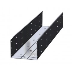 Лоток перфорированный монтажный горячеоцинкованный ЛПМгц-500х150-2,0-3000