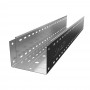 Лоток перфорированный замковый горячеоцинкованный ЛПМЗгц-400х150-1,2-3000