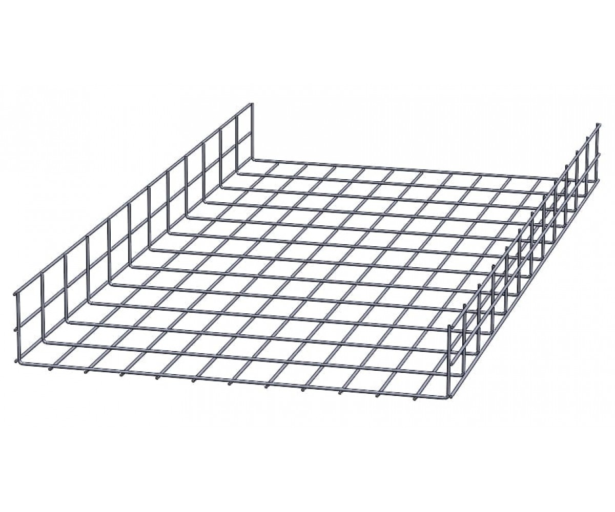 Проволочный лоток горячеоцинкованный ПЛЛгц-600х150-3000