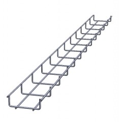 Проволочный лоток окрашенный ПЛЛral-100х35-3000