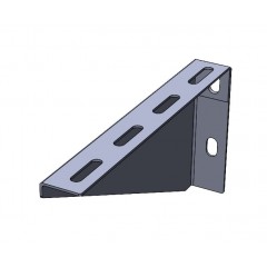 Кронштейн подвеса настенный горячеоцинкованный 200мм S=2,0мм КПНЛгц(сн)-200