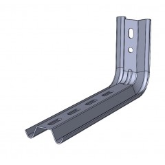 Подвес настенный Омега профиль-L оцинкованный 240мм S=2,0мм ОП-L(сн)-200