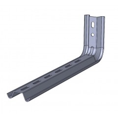 Подвес настенный Омега профиль-L горячеоцинкованный 340мм S=2,0мм ОП-Lгц(сн)-300