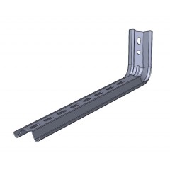 Подвес настенный Омега профиль-L холоднокатаный 440мм S=2,0мм ОП-Lхк(сн)-400