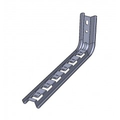Подвес настенный Омега профиль-L быстрой фиксации холоднокатаный 330мм S=1,5мм ОП-LБхк(мн)-300