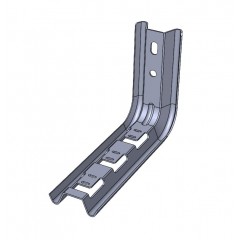 Подвес настенный Омега профиль-L быстрой фиксации холоднокатаный 190мм S=2,0мм ОП-LБхк(сн)-150