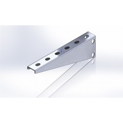 Консоль подвеса лотка горячеоцинкованная 630мм S=1,5мм ББМгц-600