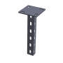 Консоль вертикальная (45х30х2,5) основание (120х120х4) 1900мм КВ8(вн)-1900 оцинкованная
