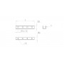 Стойка потолочная (37х30х2,5) 2300мм СПТхк(вн)-2300 холоднокатаная