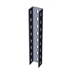 Швеллер перфорированный по трём сторонам холоднокатаный ПШВ3хк-70х50-4,0-1200