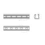 Страт-профиль (траверса) усиленный ребрами жесткости с зубчатой накаткой холоднокатаный СПхк-41х41-1,5-3200