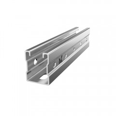 Страт-профиль (траверса) усиленный ребрами жесткости с зубчатой накаткой нержавеющая сталь СПн-41х52-1,5-3250 AISI 304