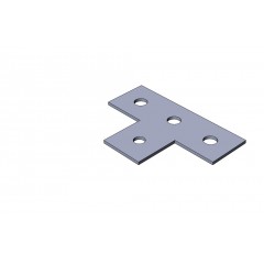 Пластина монтажная T-обр, 4 отверстия ПМ MSF507